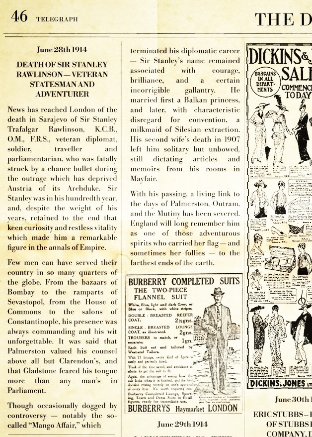 Obituary - Daily Telegraph